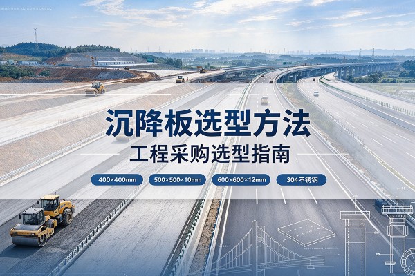 新蔡沉降板选择方法