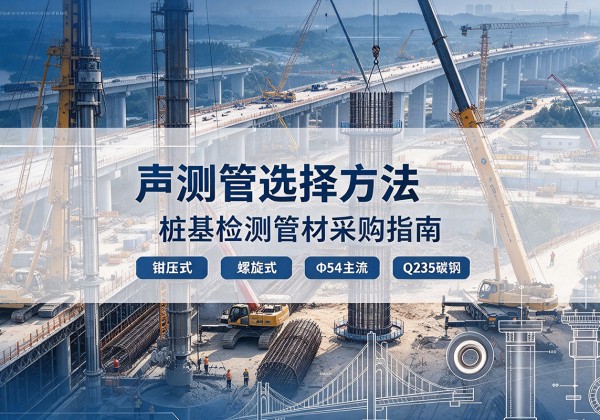 新蔡声测管选型标准