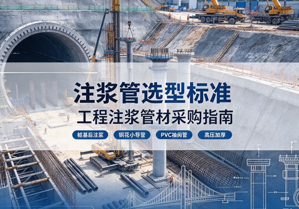新蔡注浆管选型标准